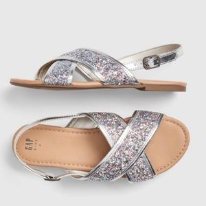 Gap Girls glitter Sandals